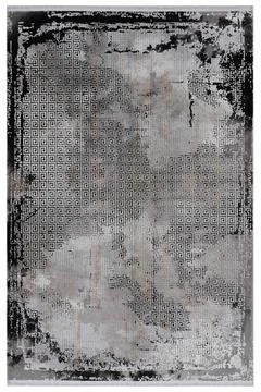 Colored machine carpet on a white background Stock Photos