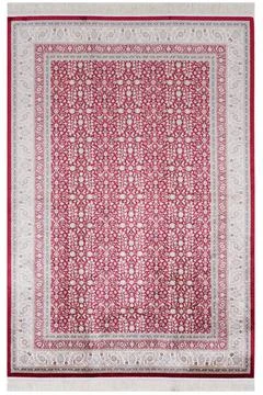 Colored machine carpet on a white background Stock Photos