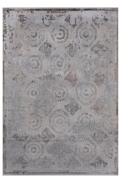 Colored machine carpet on a white background Stock Photos