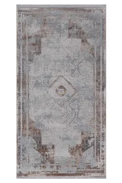 Colored machine carpet on a white background Stock Photos