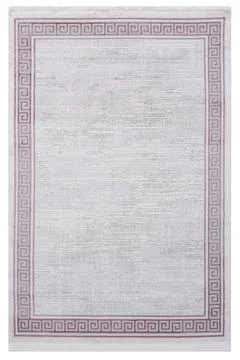 Colored machine carpet on a white background Stock Photos