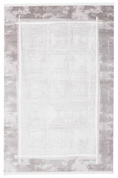 Colored machine carpet on a white background Stock Photos