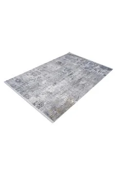 Colored machine carpet on a white background Stock Photos