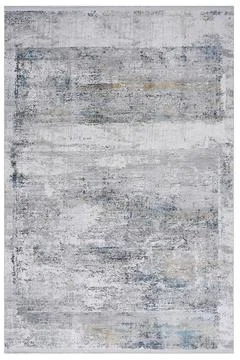 Colored machine carpet on a white background Foto stock