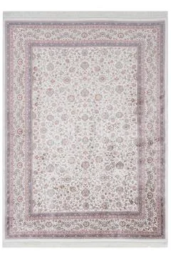 Colored machine carpet on a white background Stock Photos