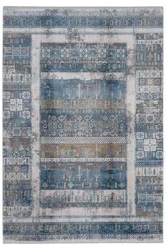 Colored machine carpet on a white background Stock Photos