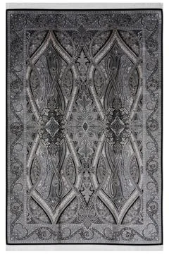 Colored machine carpet on a white background Stock Photos