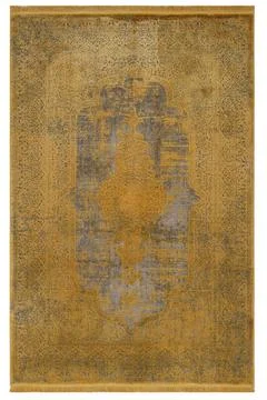 Colored machine carpet on a white background Stock Photos