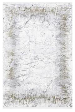 Colored machine carpet on a white background Foto stock