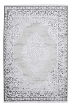 Colored machine carpet on a white background Stock Photos