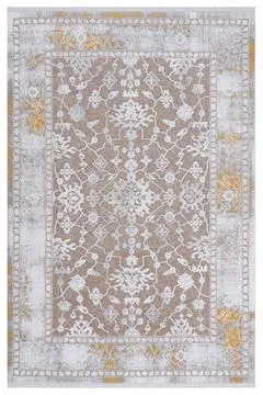 Colored machine carpet on a white background Stock Photos