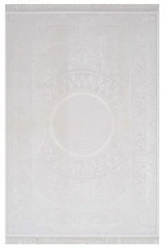 Colored machine carpet on a white background Stock Photos