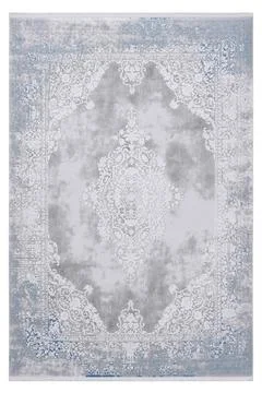 Colored machine carpet on a white background Stock Photos