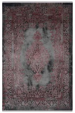 Colored machine carpet on a white background Stock Photos