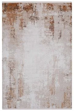 Colored machine carpet on a white background Stock Photos