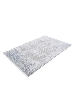 Colored machine carpet on a white background Stock Photos