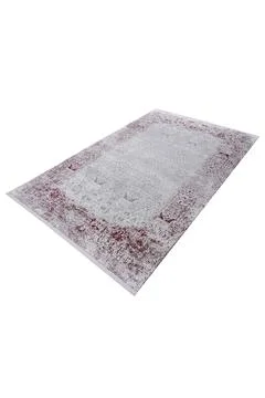 Colored machine carpet on a white background Stock Photos