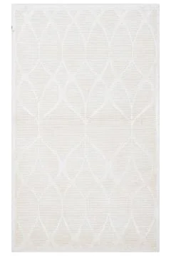 Colored machine carpet on a white background Stock Photos