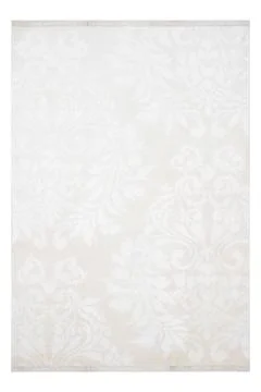 Colored machine carpet on a white background Foto stock