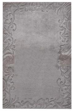 Colored machine carpet on a white background Stock Photos