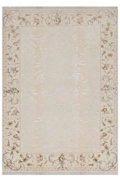 Colored machine carpet on a white background Stock Photos