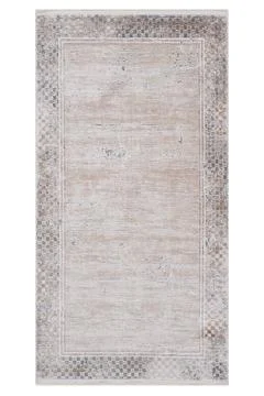 Colored machine carpet on a white background Stock Photos