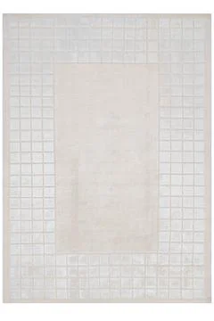 Colored machine carpet on a white background Stock Photos