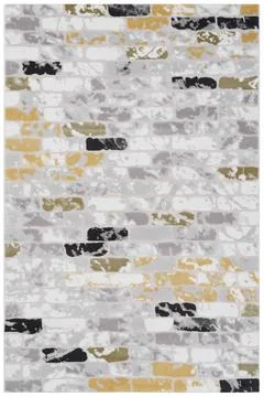 Colored machine carpet on a white background Stock Photos