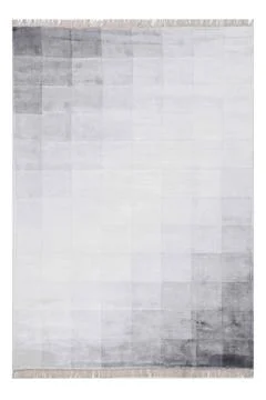 Colored machine carpet on a white background Stock Photos