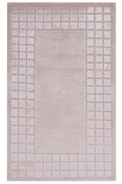 Colored machine carpet on a white background Stock Photos