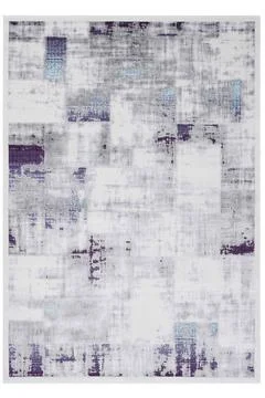 Colored machine carpet on a white background Stock Photos