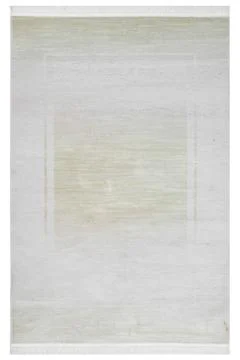 Colored machine carpet on a white background Stock Photos