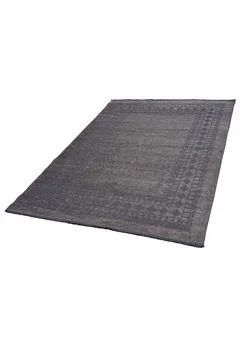 Colored machine carpet on a white background Stock Photos