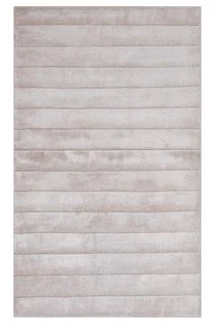 Colored machine carpet on a white background Stock-Fotos