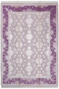 Colored machine carpet on a white background Stock Photos