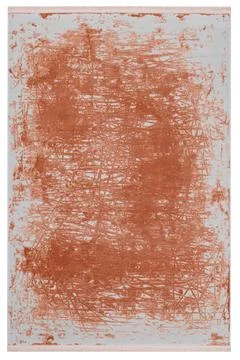 Colored machine carpet on a white background Stock Photos