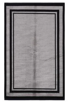 Colored machine carpet on a white background Stock Photos