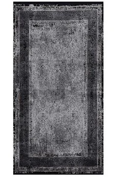 Colored machine carpet on a white background Foto stock