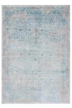 Colored machine carpet on a white background Stock Photos