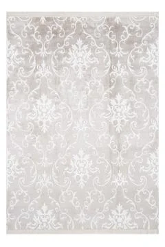 Colored machine carpet on a white background Stock Photos