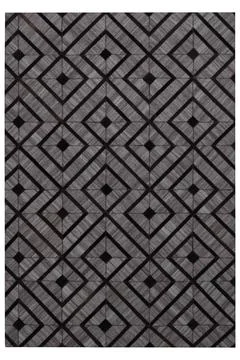 Colored machine carpet on a white background Stock Photos