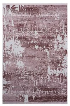 Colored machine carpet on a white background Stock Photos