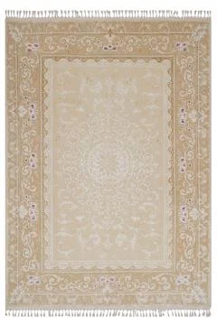 Colored machine carpet on a white background Stock-Fotos