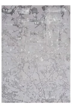 Colored machine carpet on a white background Stock Photos