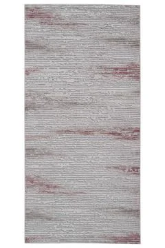 Colored machine carpet on a white background Stock Photos