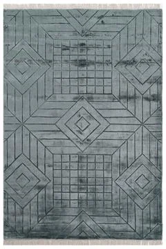 Colored machine carpet on a white background Stock Photos