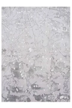 Colored machine carpet on a white background Stock Photos