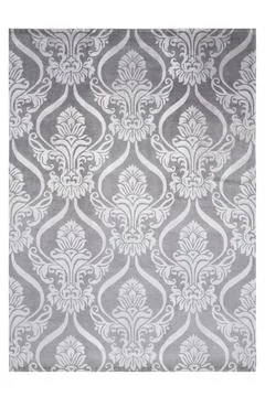 Colored machine carpet on a white background Stock Photos