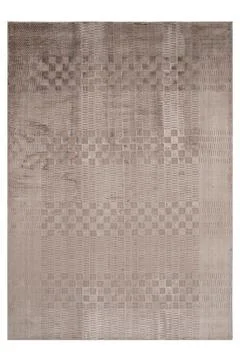 Colored machine carpet on a white background Stock Photos