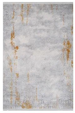 Colored machine carpet on a white background Stock Photos